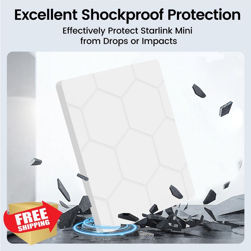 Starlink Mini Protective Case, Hailproof, Shockproof, Heat Dissipation