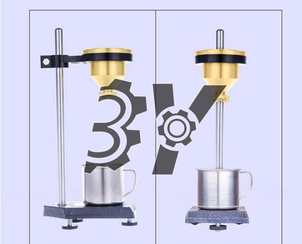 1PCS Desktop Four Viscosity Cup Viscometer Coating Paint Flow Velocity Cup 100ML