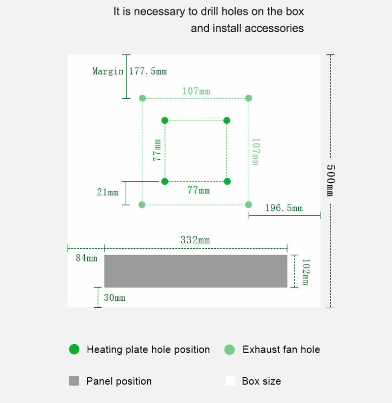DIY Mini Eggs Incubator Controller Spare Parts Egg Temperture Controller 220V
