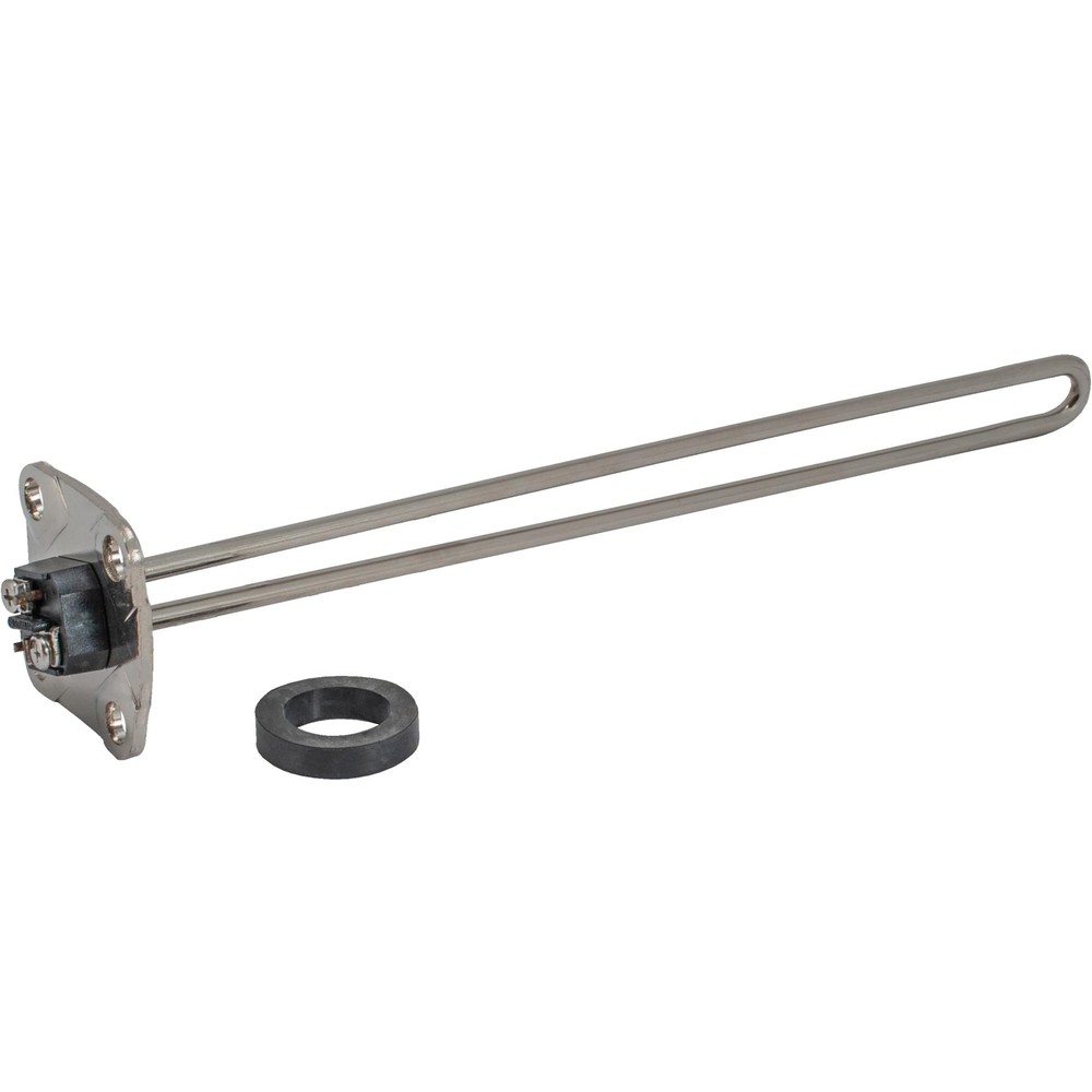 Eastman Straight Water Heater Element, 240V x X 4500W Straight, Silver