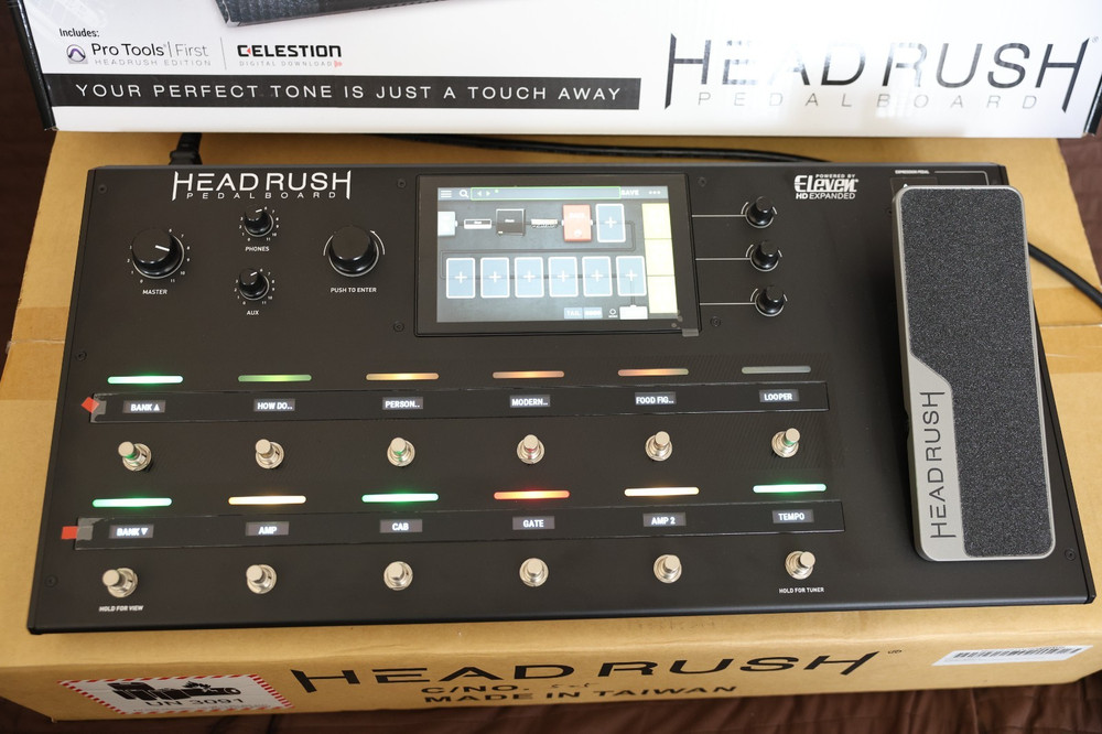 Headrush Eleven HD Expanded Pedalboard