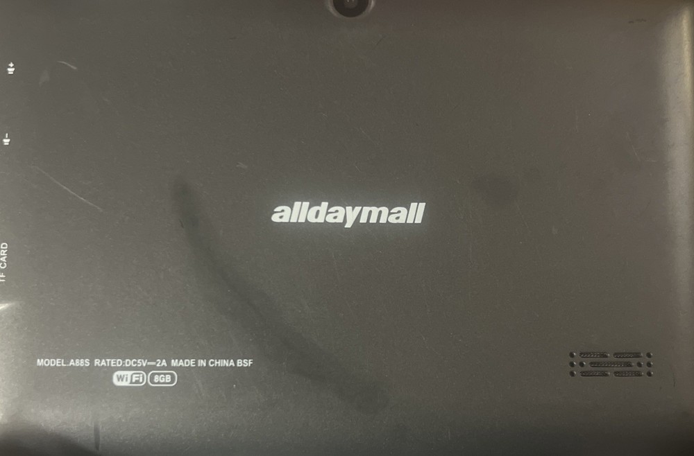 Alldaymall A88S 7" Android Tablet Touch Q8