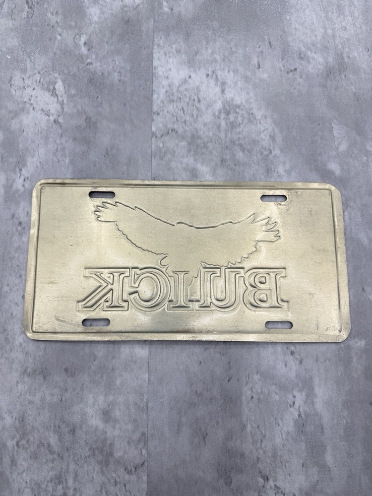 Vintage Buick License Plate