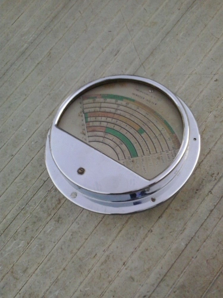 Vintage Automotive Test Meter / Guage for FORD Diagnostic Engine Analyzer