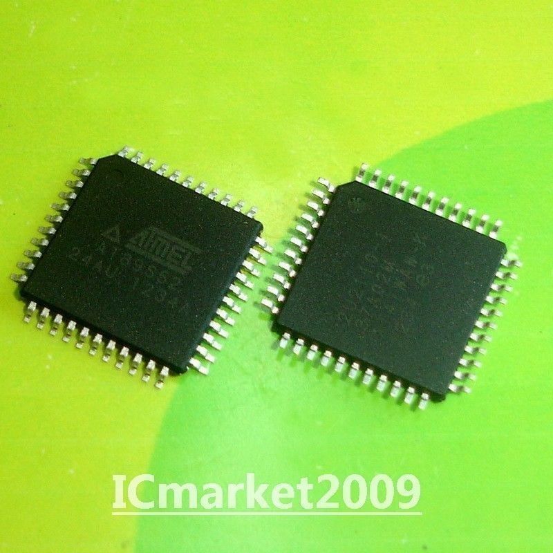 10 PCS AT89S52-24AU QFP-44 89S52 8-bit Microcontroller with Programmable Flash