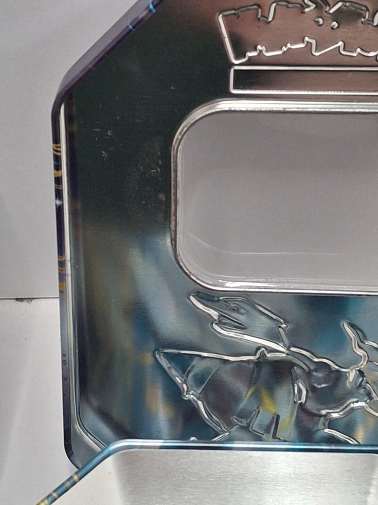 Lot of 2 Empty Pokemon Tins