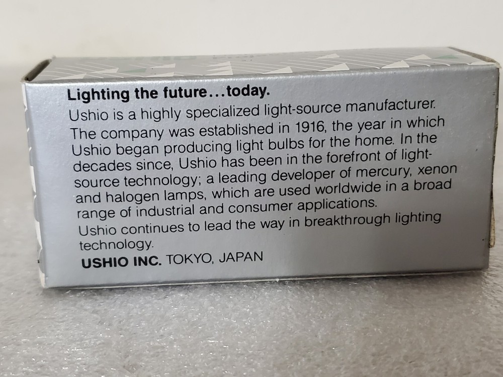 Ushio Halogen Projector Lamp EVD 360V400W NOS