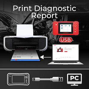 2025 LAUNCH Creader VII+ V2.0 OBD2 Diagnostic Scanner ABS SRS Fault Code Reader