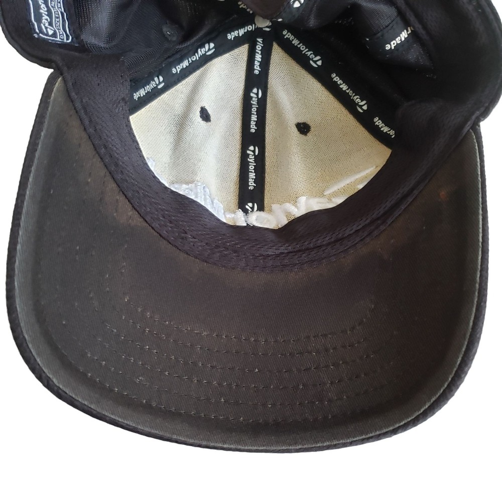TaylorMade Burner R9 Golf Hat Black Baseball Cap Adjustable Strapback Unisex