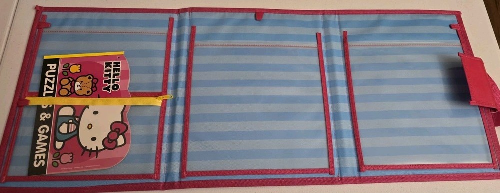 Hello Kitty Tri Fold Case Puzzles And Games