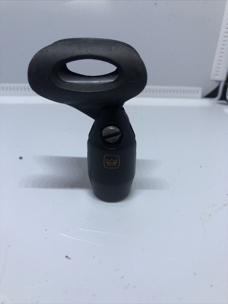 Vintage CROWN mic Clip W Small Threads Adapter