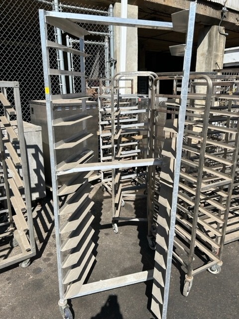 KelMax Nesting Z -rack, Aluminum, 14, Full Sheet Capacity