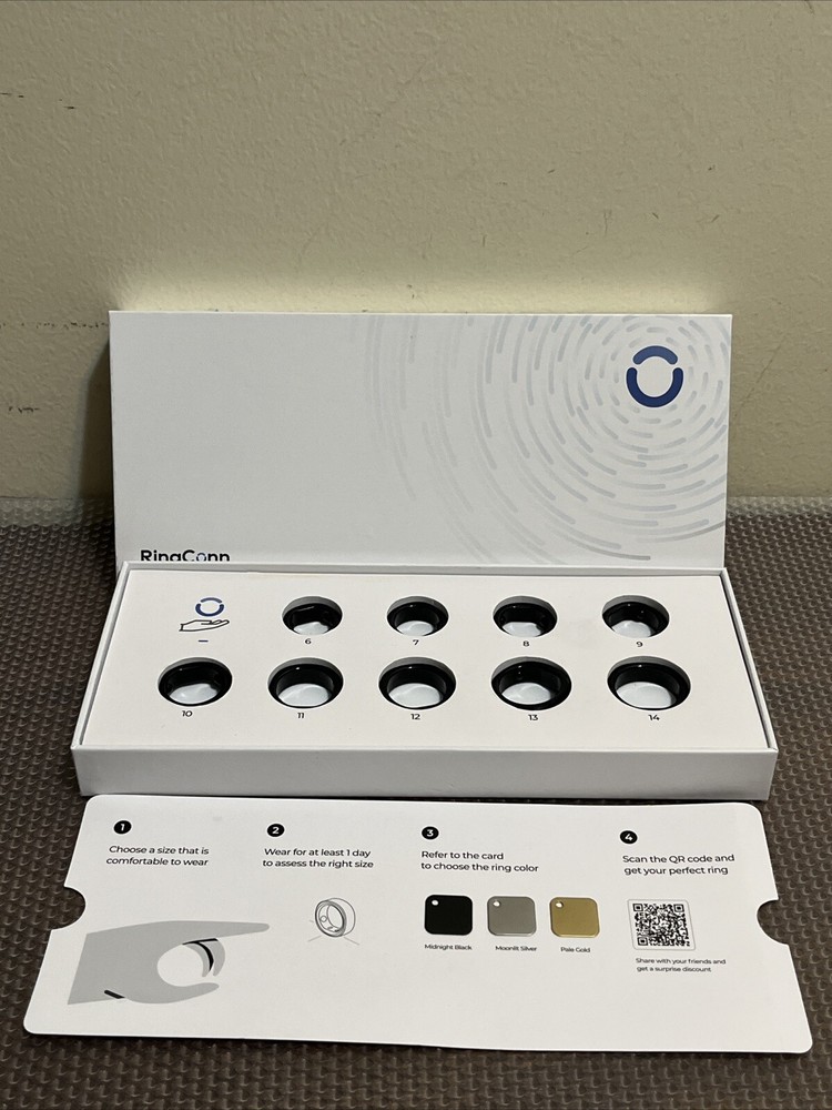 RingConn Smart Ring Sizing Kit - Sizes 6 to 14