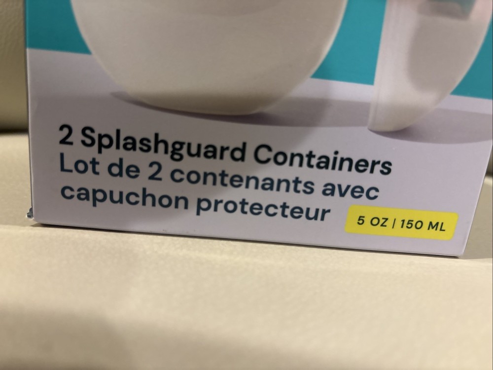 Willow Go 2 Splashguard Containers 5oz 150ml OR Willow Go CONTAINER SET