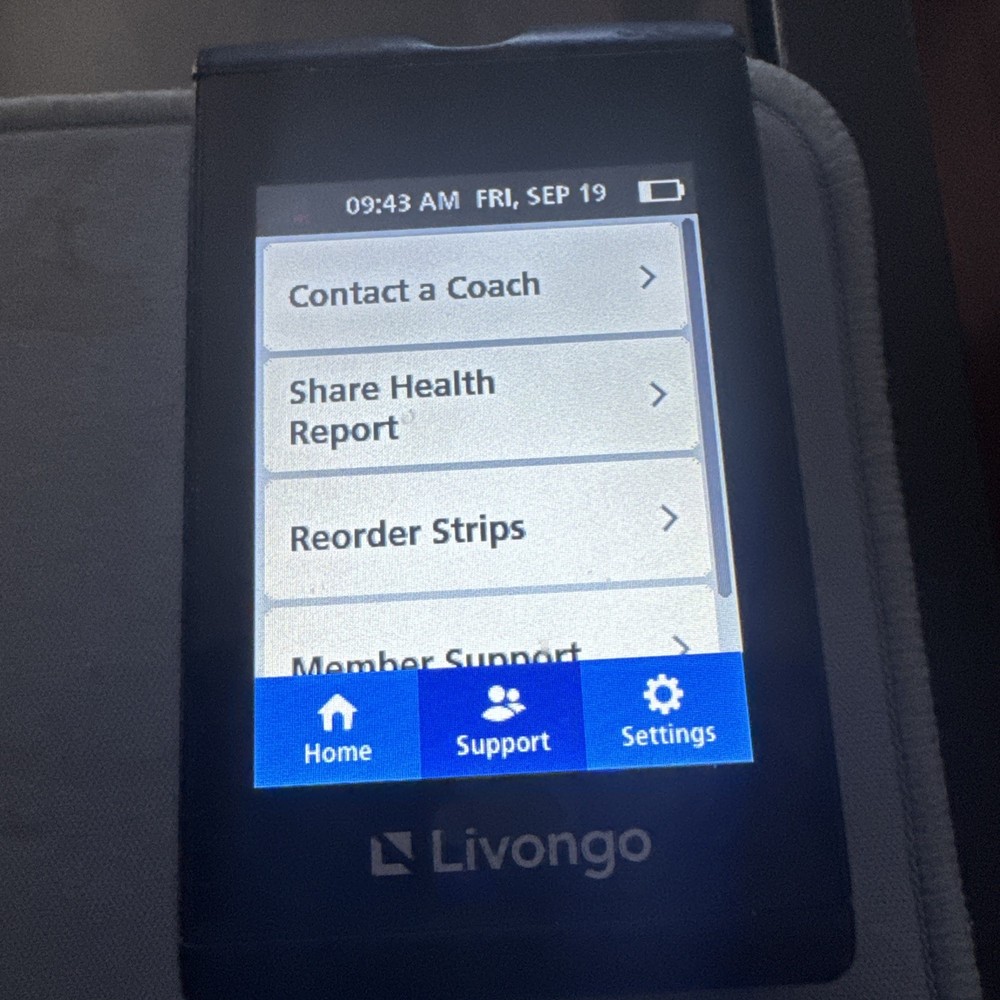 livongo blood glucose meter