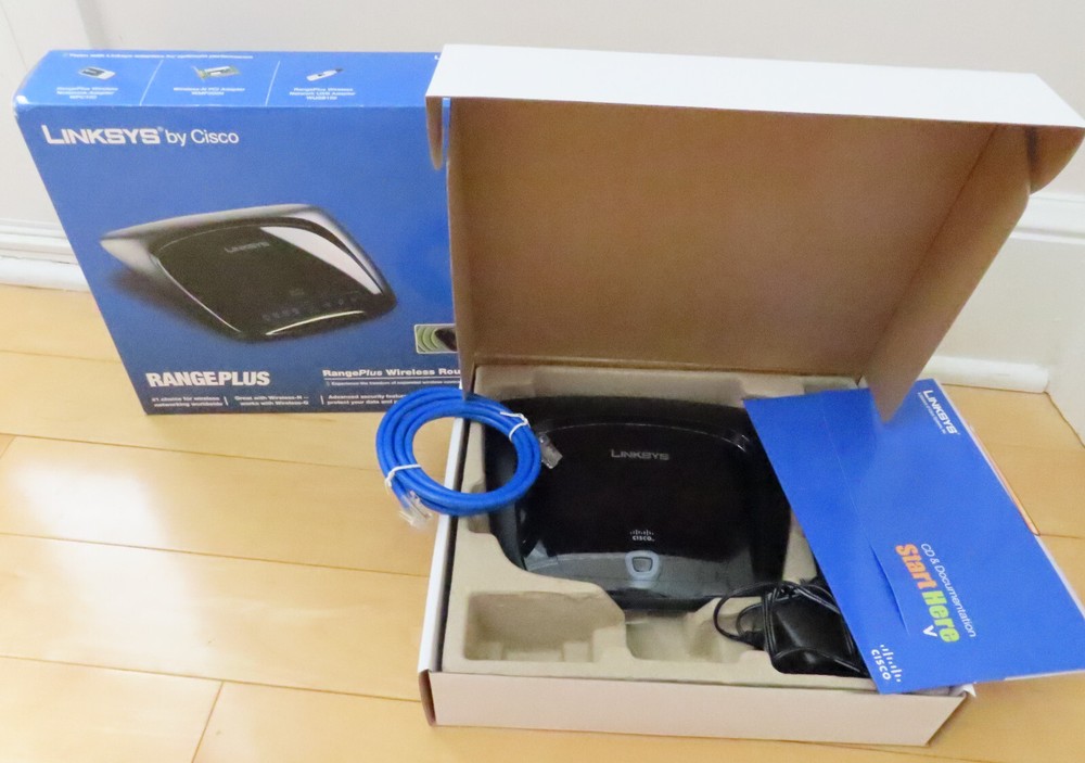 LINKSYS By CISCO Range Plus Wireless Router
