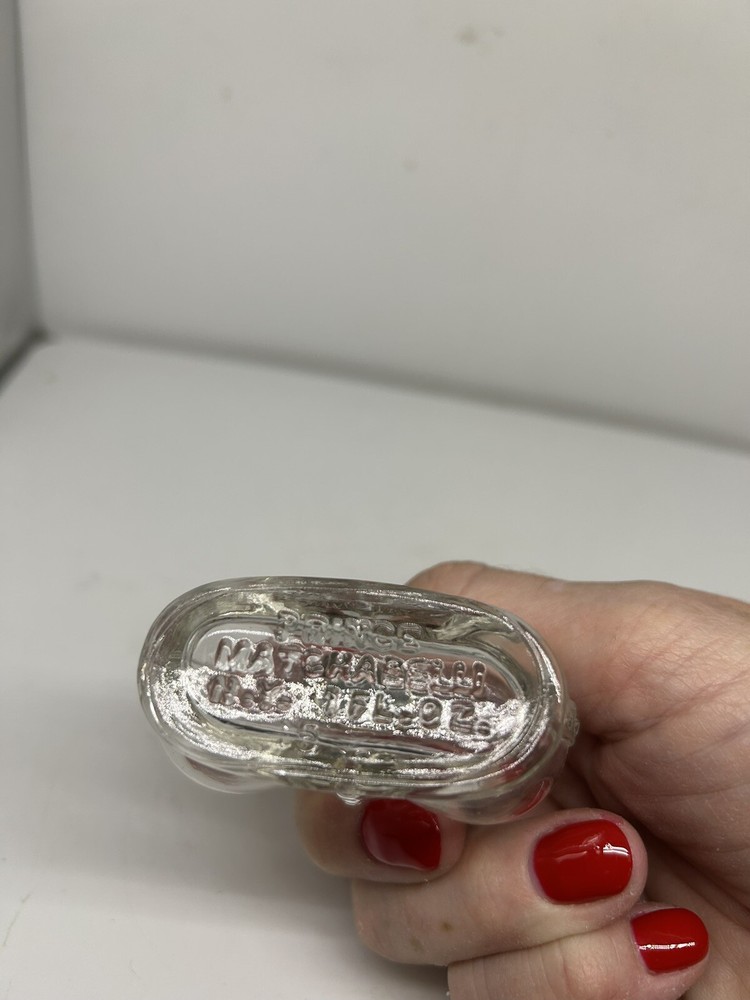 VTG Prince Matchabelli Mini Perfume Bottle Crown Empty