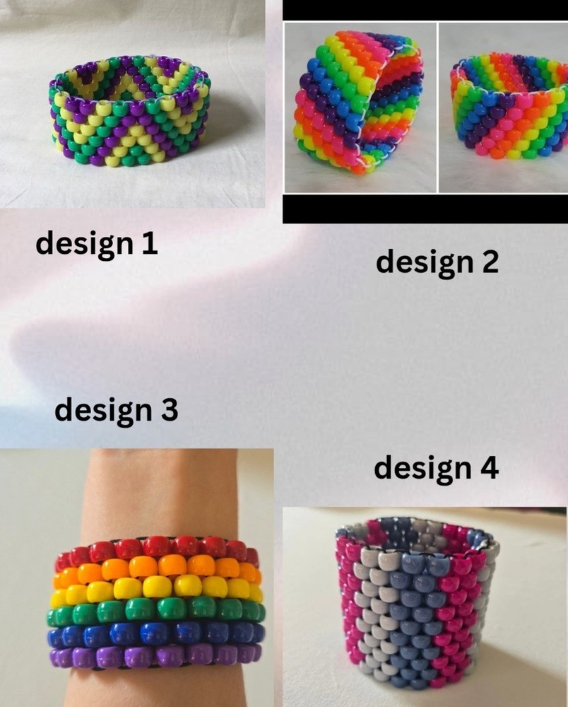CUSTOM 6 Row Kandi Cuff
