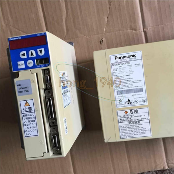 USED Panasonic Servo Driver MSD083A1XX Tested