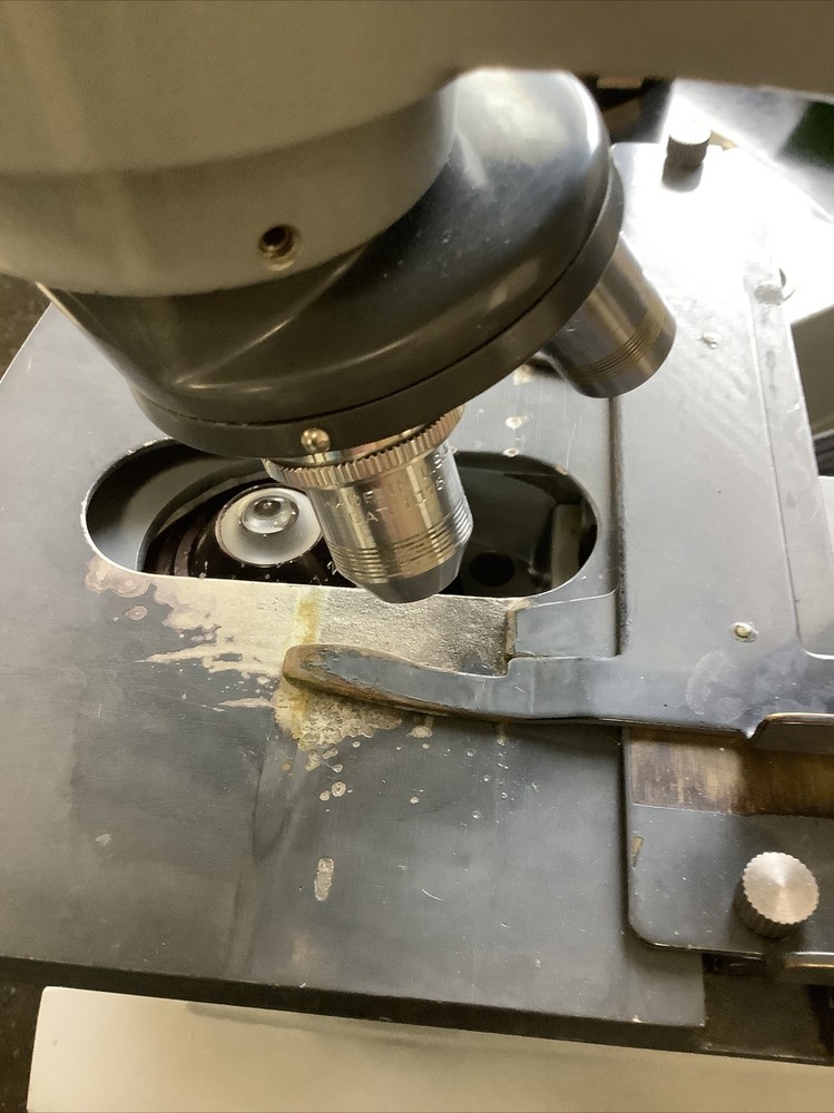 AO Spencer Binocular Microscope with Transformer