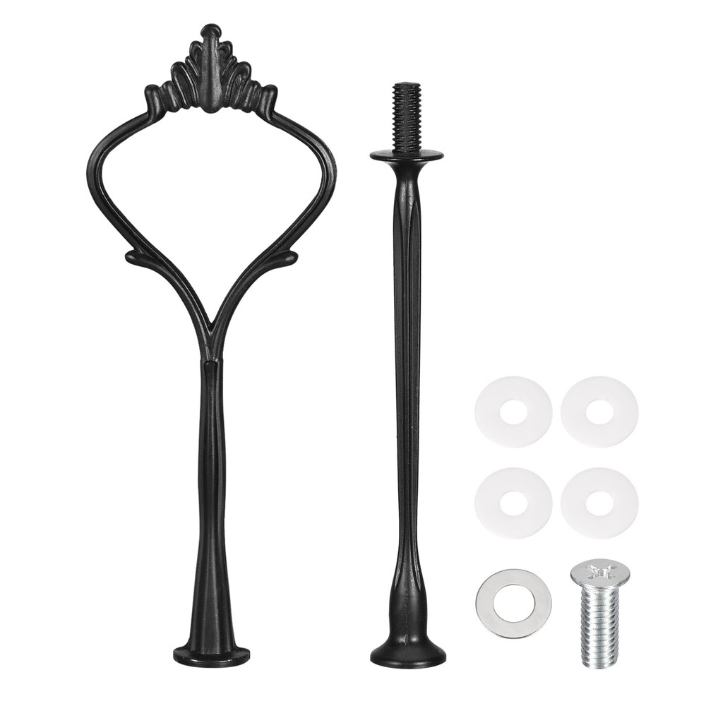1 Set Cake Tray Stand Handle Cupcake Dessert Plate Hardware Fitting