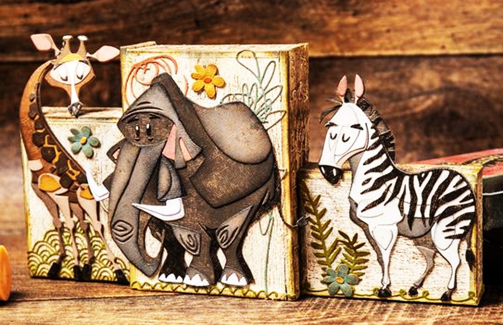 Sizzix Thinlits Winifred Colorize 8pc set #664430 Retail $34.99 by Tim Holtz