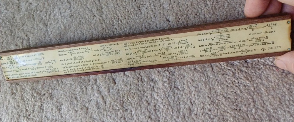 Rare Vintage Unique Universal Slide Rule