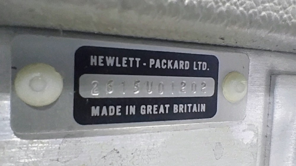 Clean Working Hewlett Packard 3764A Digital Transmission Analyzer