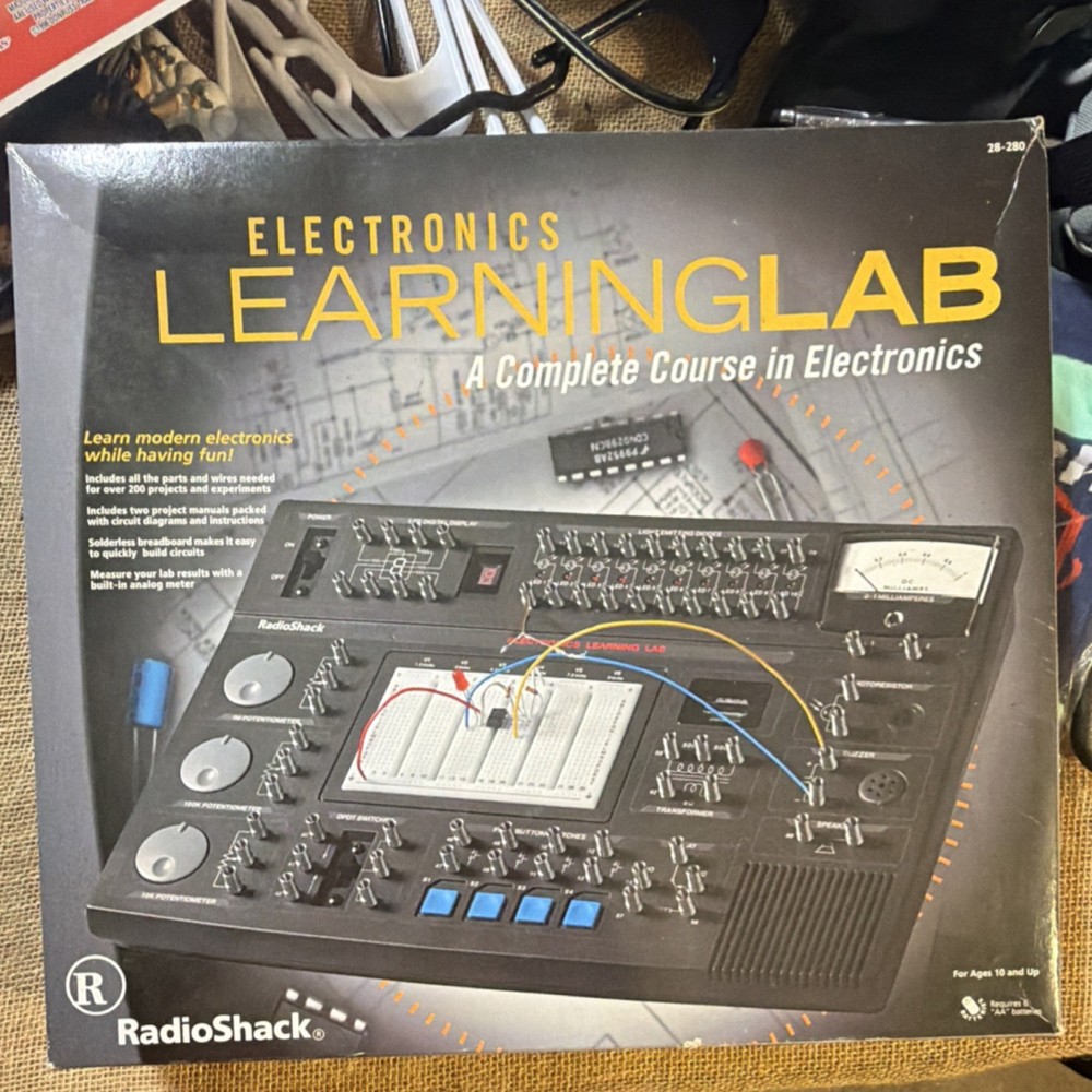RadioShack Electronics Learning Lab Basic Electronics & Digital Logic Workbooks