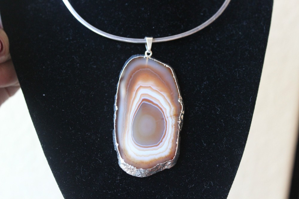 Brown Agate Pendant from Brazil R239