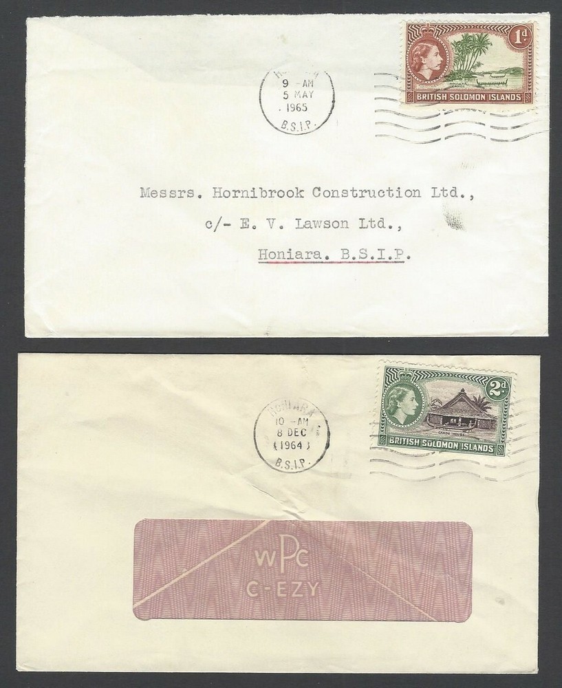British Solomon Islands 14 covers 1963-1968