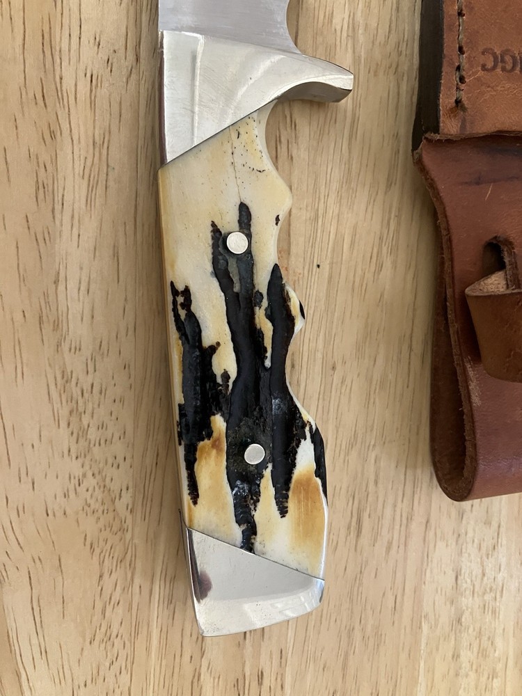 Bear & Son MGC Fixed Blade 9 1/4" India Stag 577