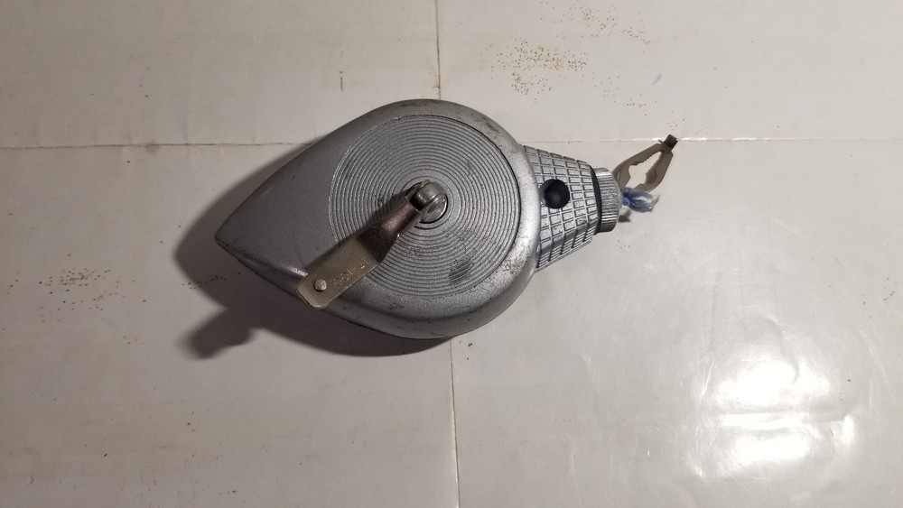 Vintage Stanley Chalk-o-Matic Tool Chalk Line Qty 1