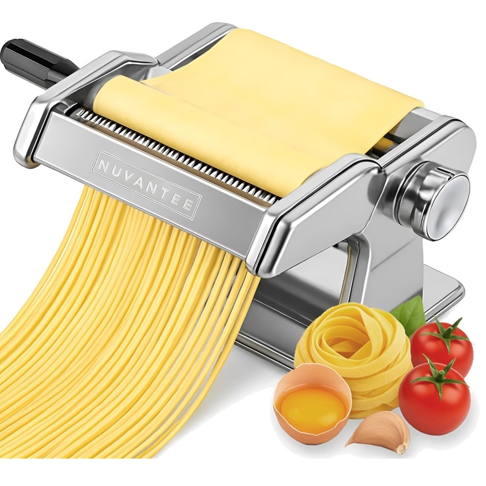 Stainless Steel Pasta Maker - 7 Thickness Settings