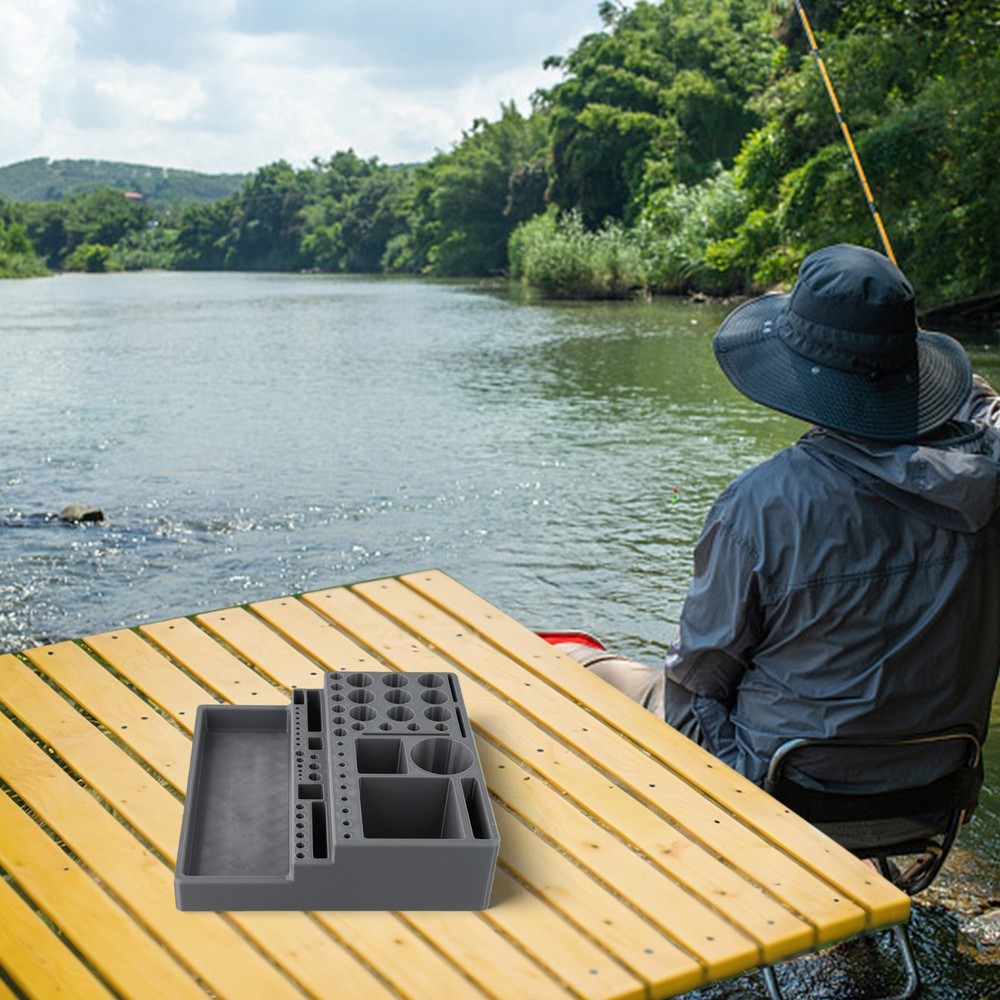 Fly Tying Station Tool Organizer for Efficient Fly Tying Workspace Management