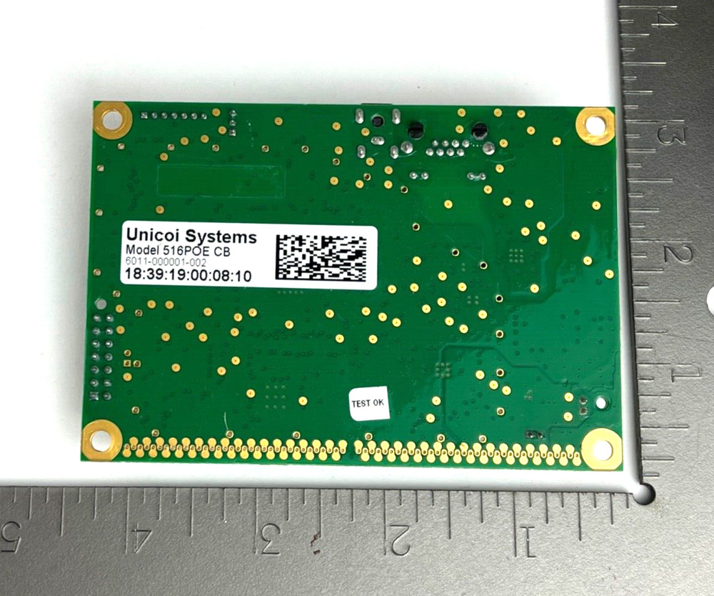 Unicoi Systems 516-POE Module Speaker Intercom Microphone Circuit Board Hardware