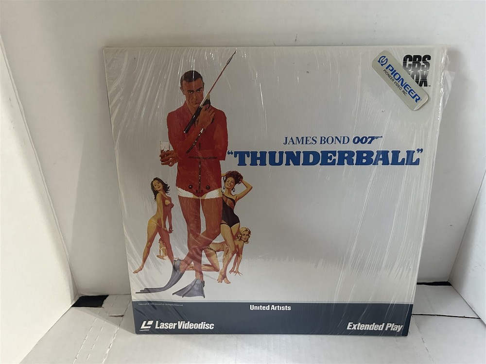 James Bond 007 Thunderball Laserdisc