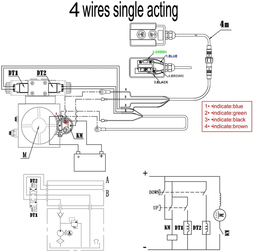 Wireless Remote Control System For Dump Trailer G3-H01 American Technology