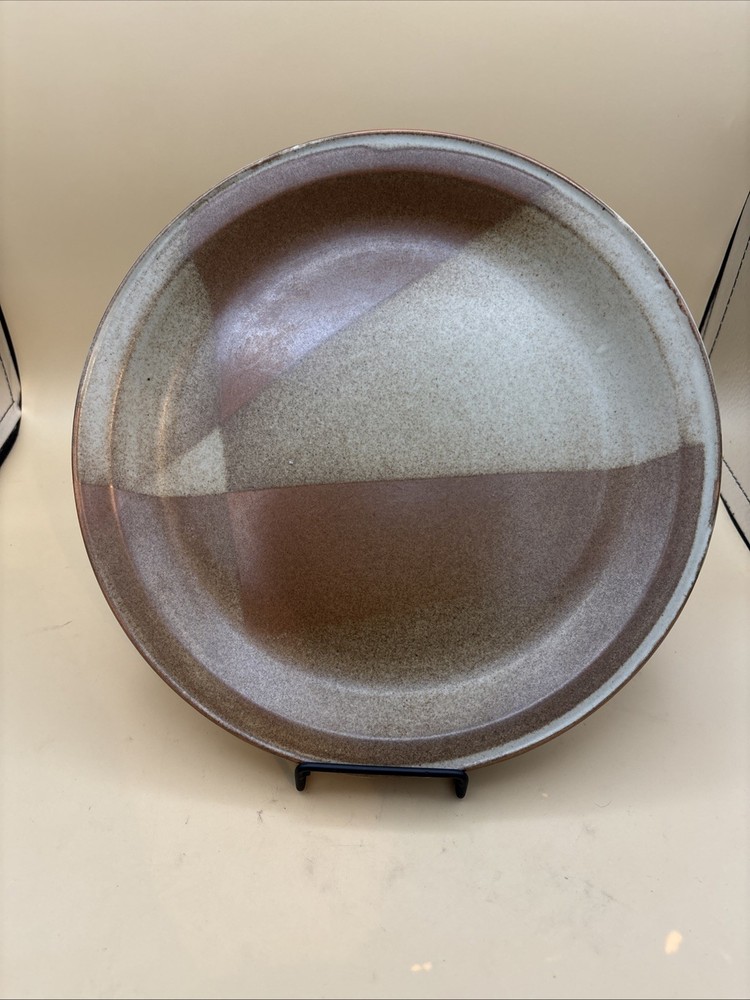 Iron Mountain White Top Mountain Stoneware 11” Dinner Plate