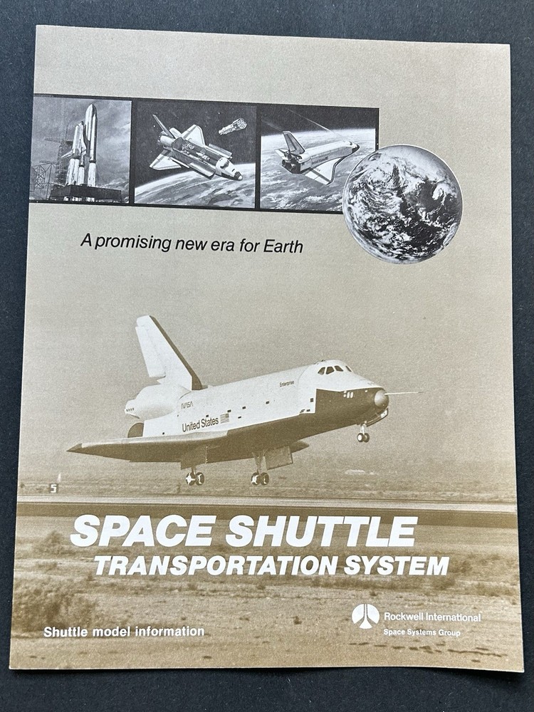 1979-1981 NASA Rockwell Early Space Shuttle Orbiter Program Portfolio lot
