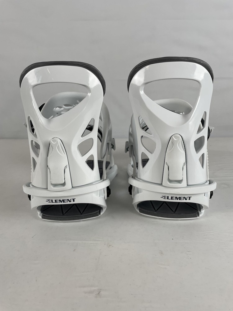 Excellent 5th Element Covert 2 Men's Snowboard Bindings, White/Gray, Small MY26