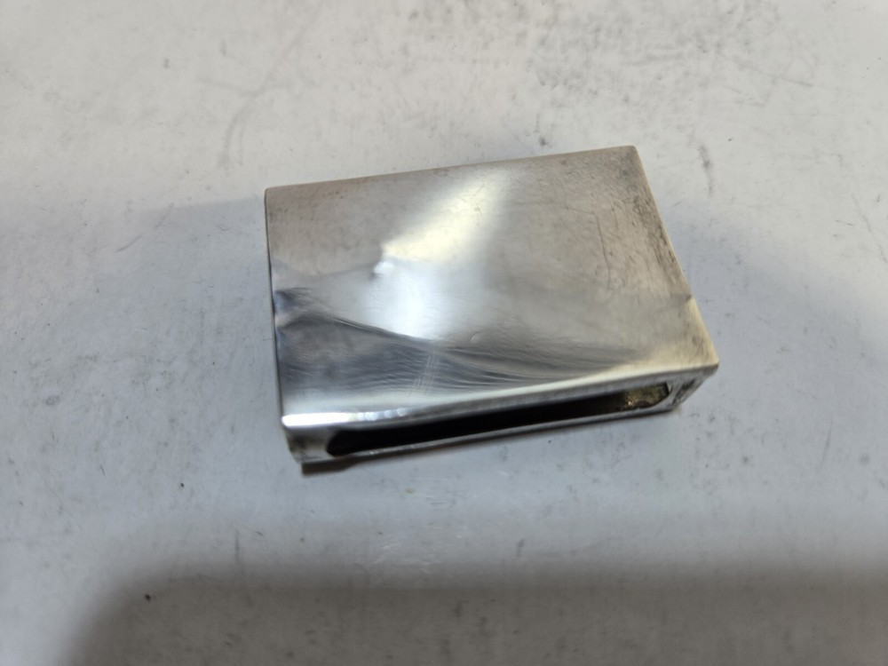 WEBSTER STERLING SILVER MATCHBOX MATCH BOX SAFE HOLDER CASE 6802/3