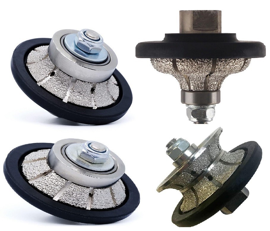 Stone Fabrication Tools Diamond Router Bit Core Drill Polishing Pads Granite