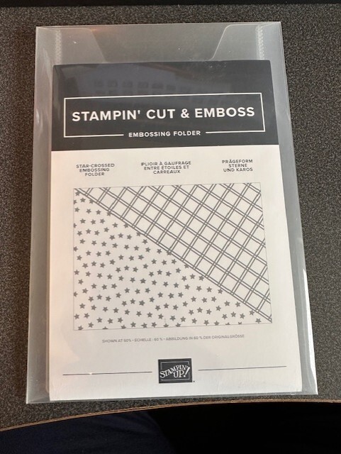 Stampin' Up Cut & Emboss Star-Crossed Embossing Folder
