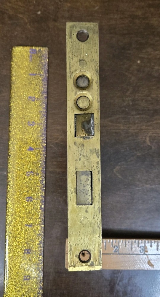 Antique Mortise Lock With Key Working