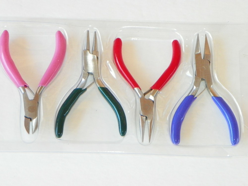Micro 3" Pliers 4-pc. Assortment Set