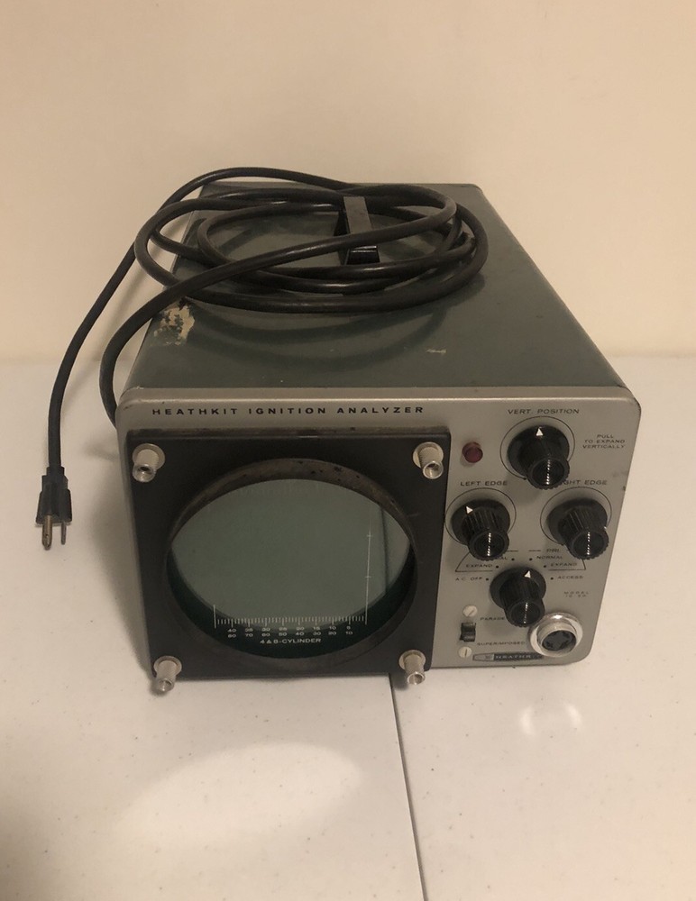 Heathkit Ignition Analyzer Model 10-20 Oscilloscope AS-IS *Not Tested*