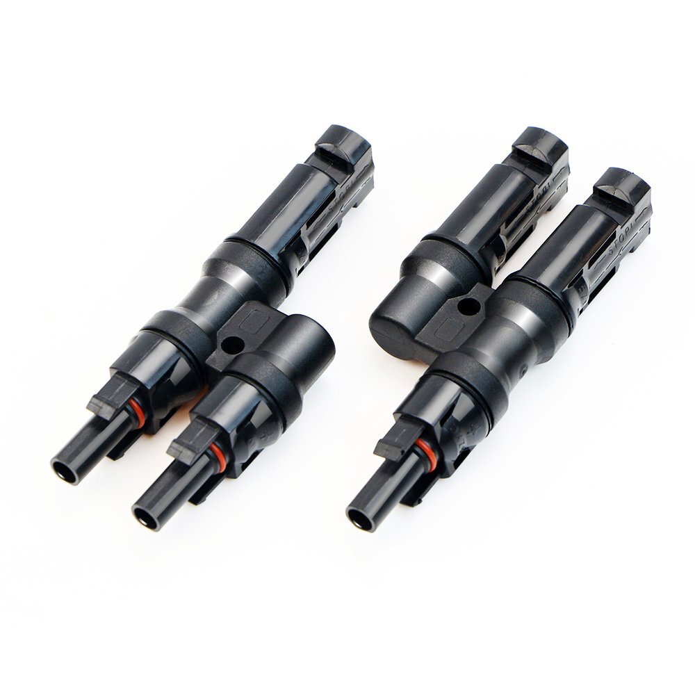 Solar Panel Y Branch Cable Connection Panel Parallel Connector MMF+FFM One Pair