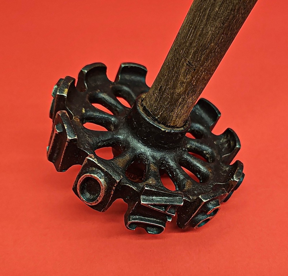 Antic Wood Log Marking Tool Hammer