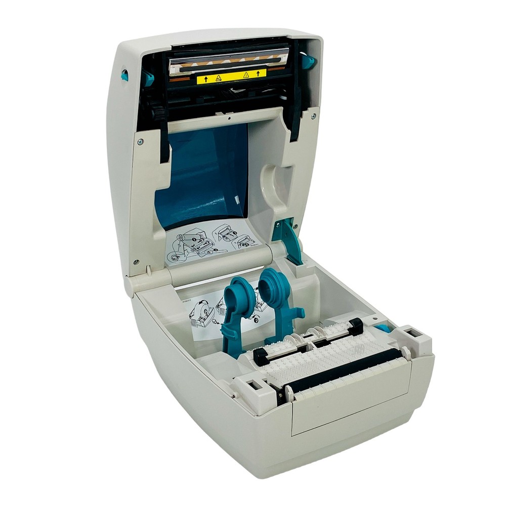 TESTED Zebra TLP 2844-Z Thermal Transfer Barcode Label Printer USB Serial LAN